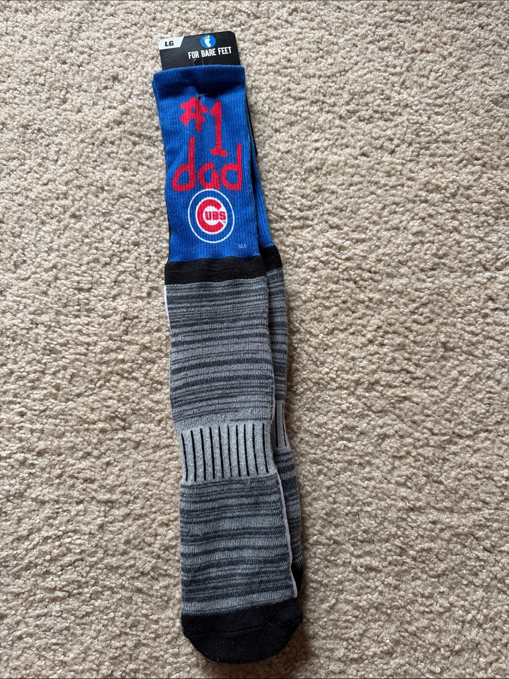 Chicago Cubs men’s socks